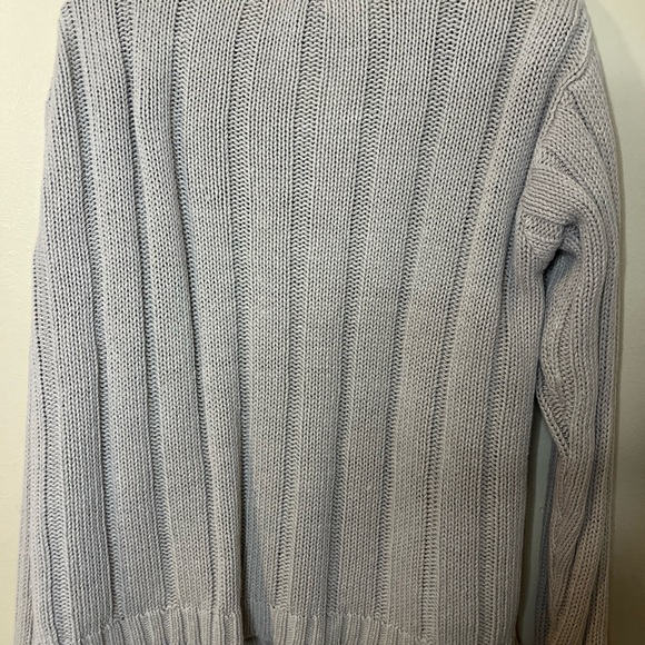 Jennifer Moore Light Beige Cable Knit Cardigan - Picture 2 of 4